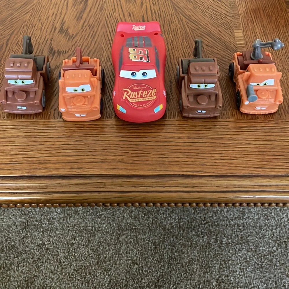Bundle of 5 McDonalds Cars on the Road Happy Meal toys